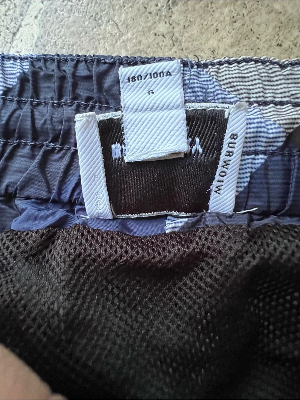 Burberry London Nova Check Swim Trunks - Size L
